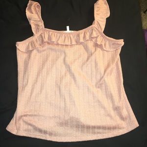 Maurices Peach/Pink tank top